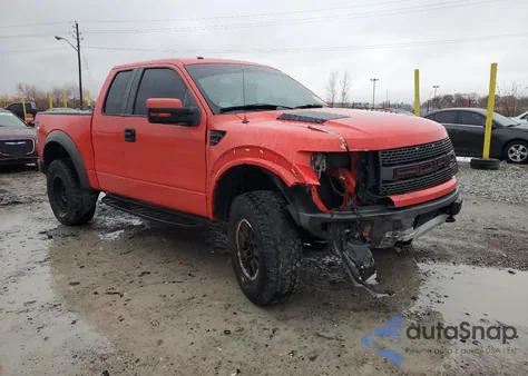 2010 Ford F150 Super Cab from USA, damaged, VIN 1FTEX1E64AFD64554